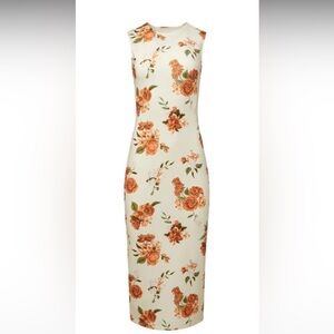 WeWoreWhat muscle tank floral maxi dress - ivory white - NWT Never Worn!